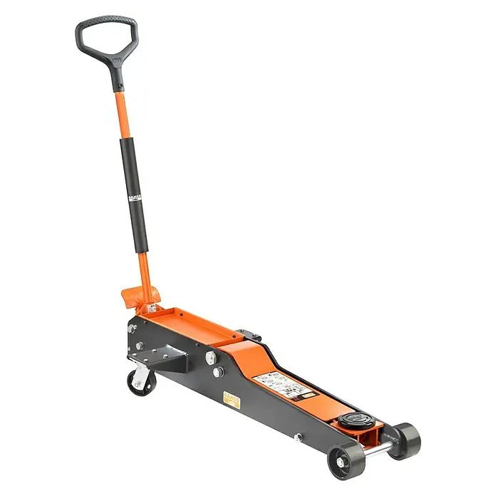 Bahco Hidraulička ranžirna podizna kolica BH13000 - Nosiva sila: 3.000 kg, Visina dizanja noža: 90 mm - 550 mm - Pogled s desne strane
