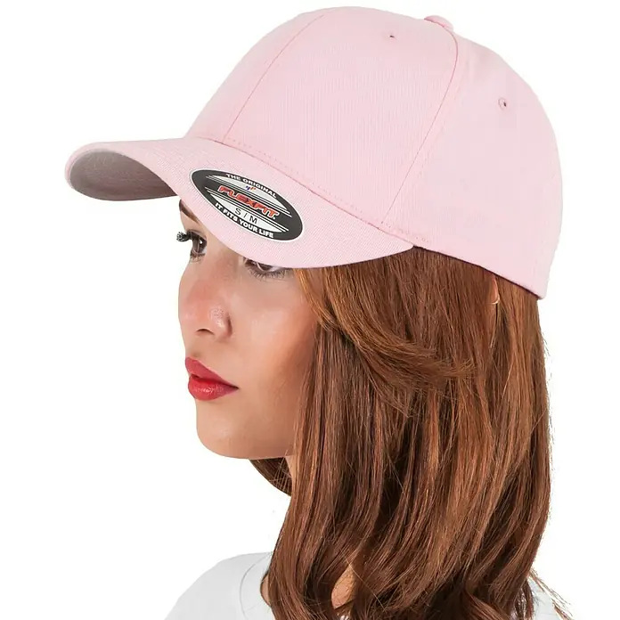 Flexfit Gorra Wooly Combed - Pink, Medida: S/M - Vista frontal