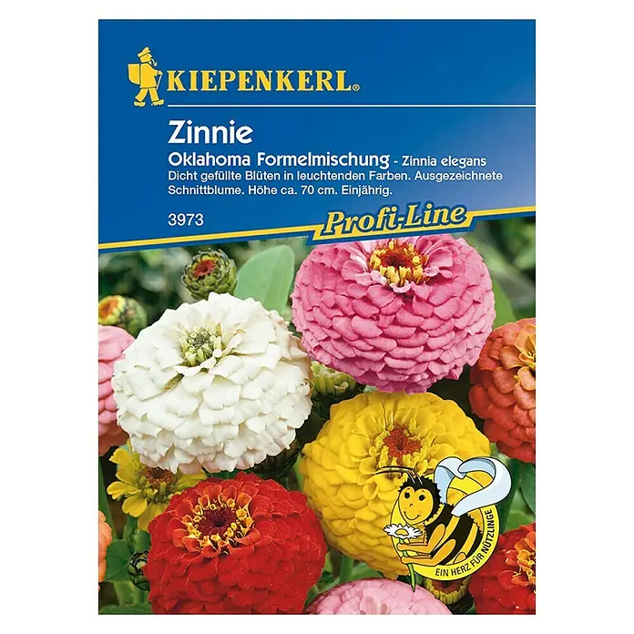 Kiepenkerl Profi-Line Wildblumensamen Zinnie -  - Vorderansicht