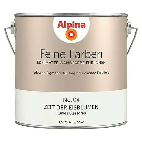 Alpina  Wandfarbe Zeit der Eisblumen