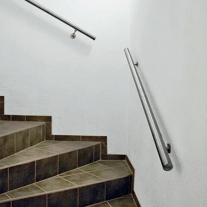Treba Frewa Handlauf-Set H20 - Aluminium, Silber, Länge: 1.500 mm