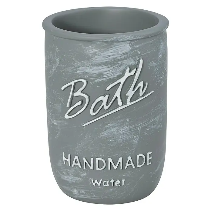 Venus Bath Zahnputzbecher - Polyresin, Weiß/Grau
