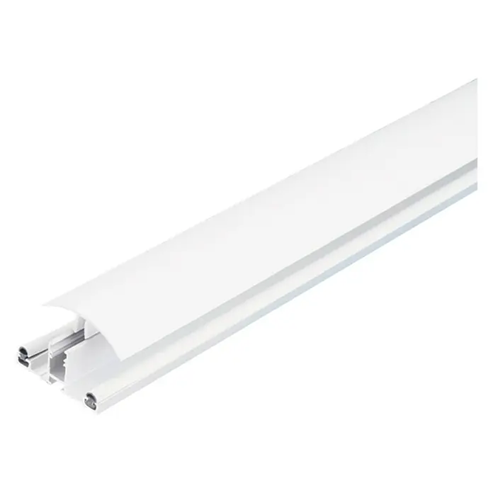 Varioprofilsprosse - Mittelsystem, Geeignet für: Stegplatten 8 - 16 mm, 300 x 6 cm - Vorderansicht