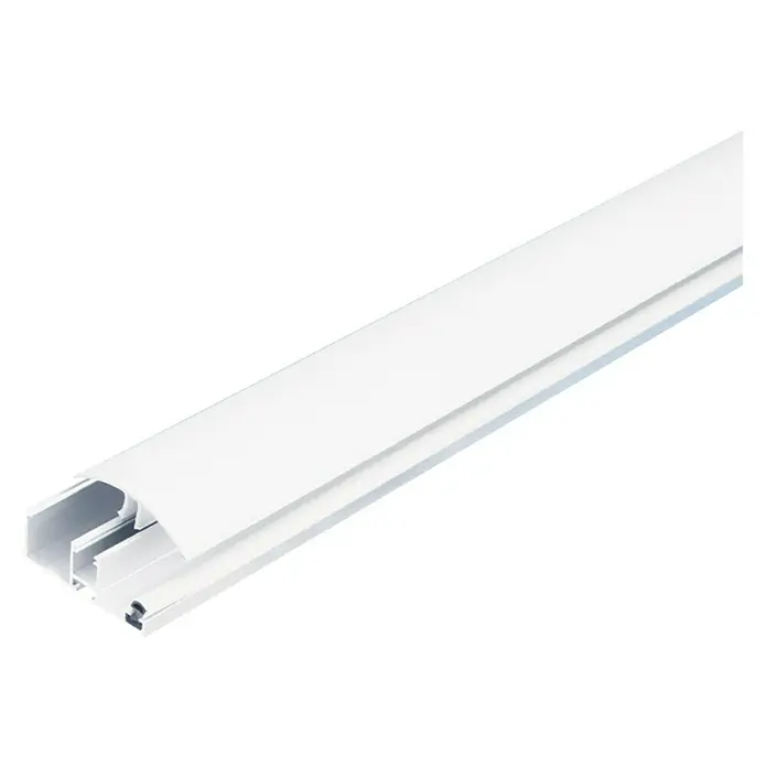Varioprofilsprosse - Randsystem, Geeignet für: Stegplatten 16 mm, 250 x 0,6 cm - Vorderansicht