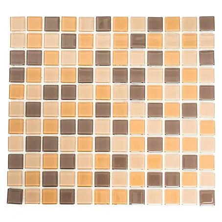 Mosaikfliese Quadrat Crystal Mix CM 4555