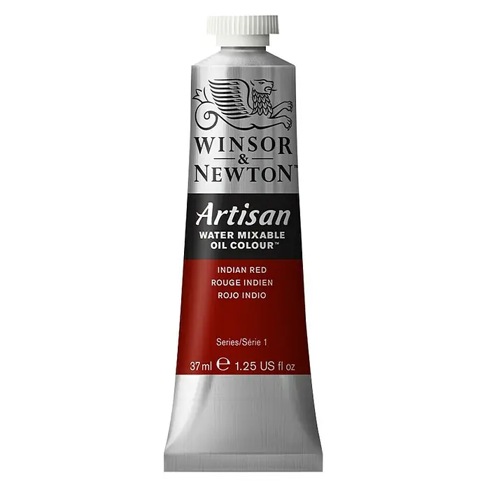 Winsor & Newton Artisan Ölfarbe - Indianrot, 37 ml, Tube - Vorderansicht