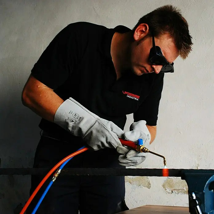 Rothenberger Industrial Uređaj za autogeno zavarivanje ROXY KIT Plus - 1.250 °C - Pogled sprijeda