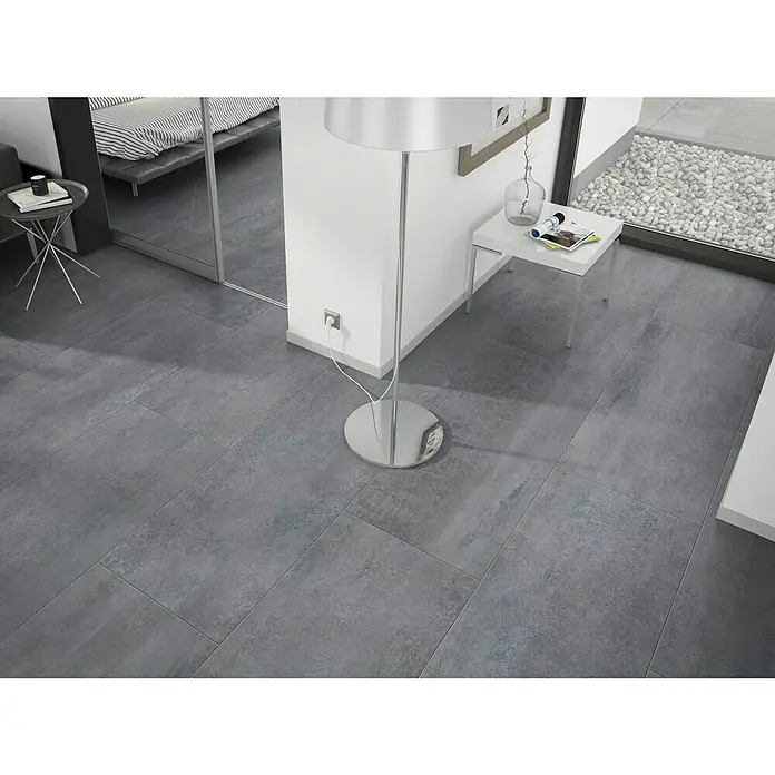 b!design Dizajnerske podne obloge Aqua Blue Malta - 638 x 310 x 4,5 mm, Izgled pločica - Pogled sprijeda
