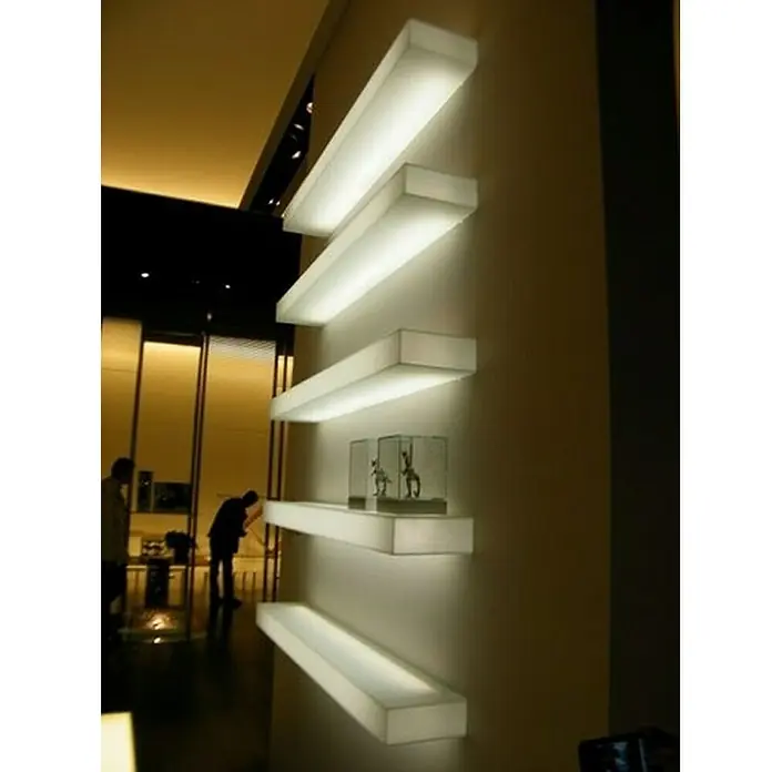 Kunstglas Owocor - 200 cm x 100 cm x 5 mm, Eben, Opal, Polystyrol