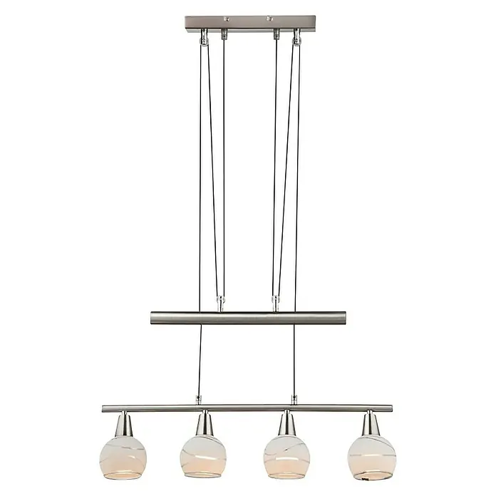 Globo Elliott LED-Pendelleuchte - Warmweiß, Höhe: 160 cm