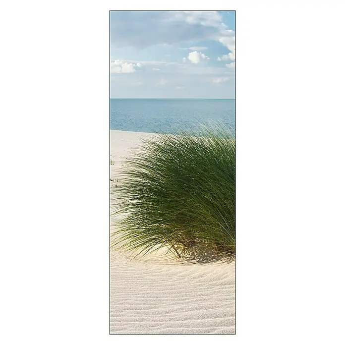Glasbild Seaside Idyll - Seaside Idyll, B x H: 90 x 80 cm, 3 -tlg.