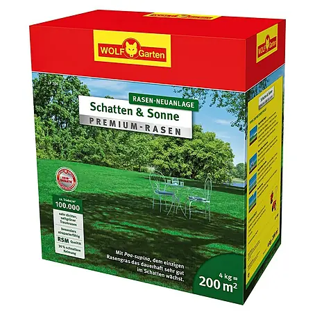 Wolf-Garten  Rasensamen Premium Schatten & Sonne