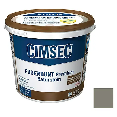Cimsec  Fugenmörtel Fugenbunt Premium Naturstein