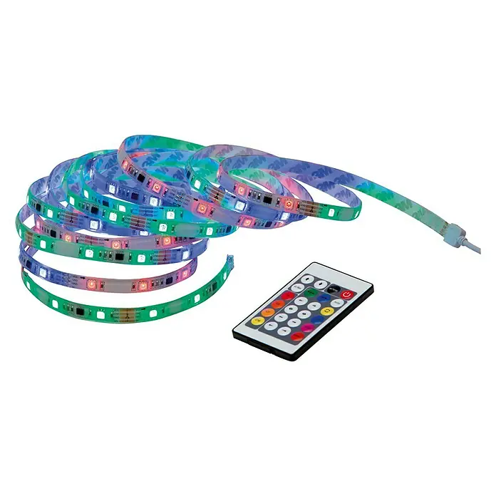 Prisma Leuchten LED-Band Digital RGB - Länge: 5 m, Mehrfarbig, 24 W