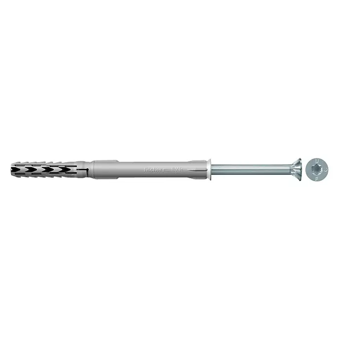 Fischer Langschaftdübel SXR - Ø x L: 10 x 120 mm, Stahl, 1 Stk. - Vorderansicht