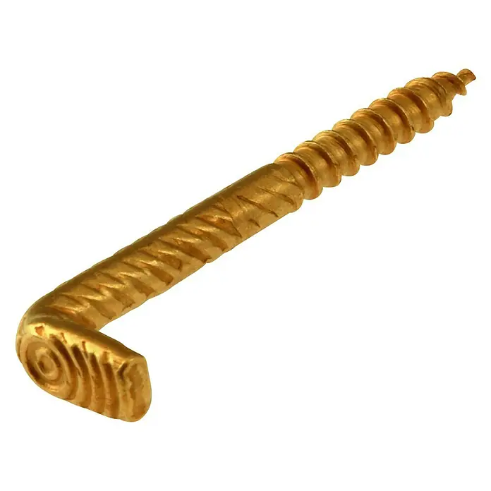 Stabilit Kuka za uvijanje - Ø x D: 5,2 x 50 mm, 6 Kom., Navoj za drvo, Pomesingano, Ravni oblik - Pogled odozgo