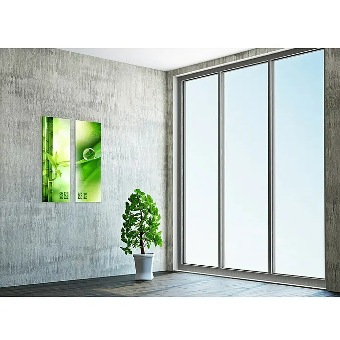 Slika na platnu Young Living - Š x V: 30 x 80 cm - Živopisni prikaz