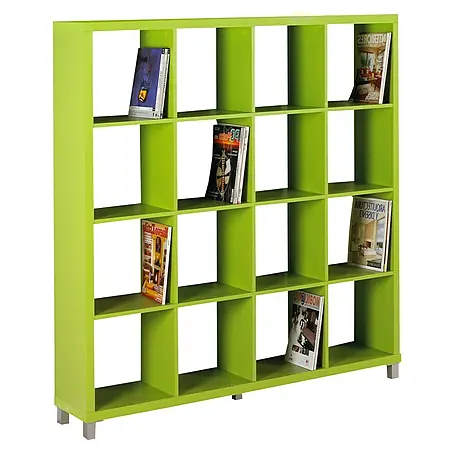 Estantería de madera Kubox 16 huecos