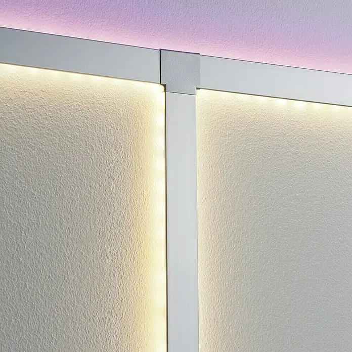 Paulmann Duo Poklopac za profil lajsnu - 50 x 5 x 49 mm, Plastika, 2 Kom. - Živopisni prikaz
