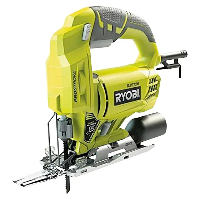Ryobi ONE+ Sierra de calar RJS720G - 500 W, 0 carreras/min. - 3.000 carreras/min. - Vista angular