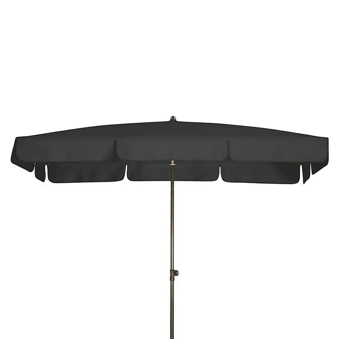 Doppler Sonnenschirm Sunline Waterproof III - Anthrazit, 260 x 150 cm - Vorderansicht