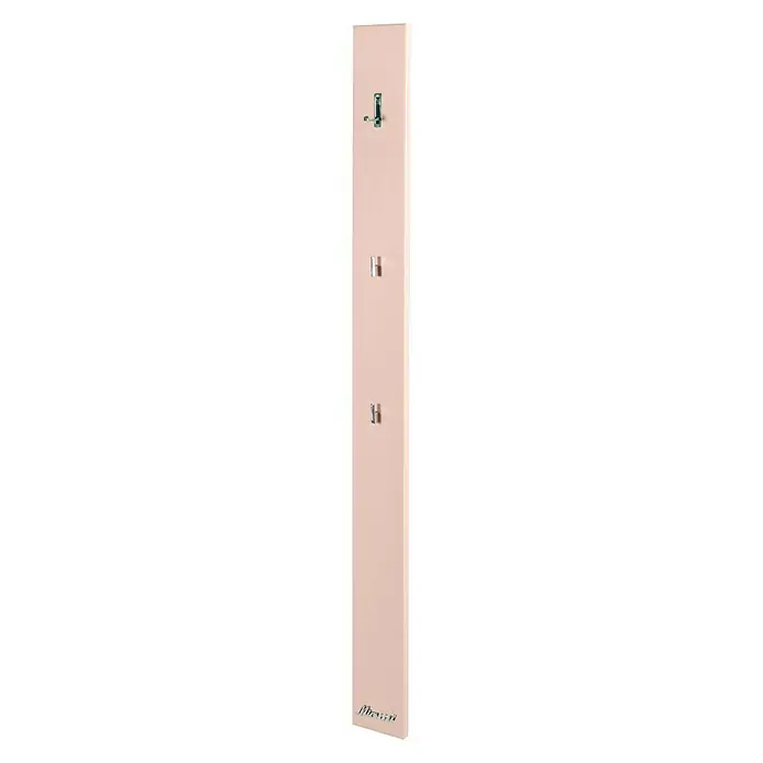 Phönix Miami Garderobenpaneel - L x B x H: 2,2 x 14 x 170 cm, Rosa - Rechte Seitenansicht