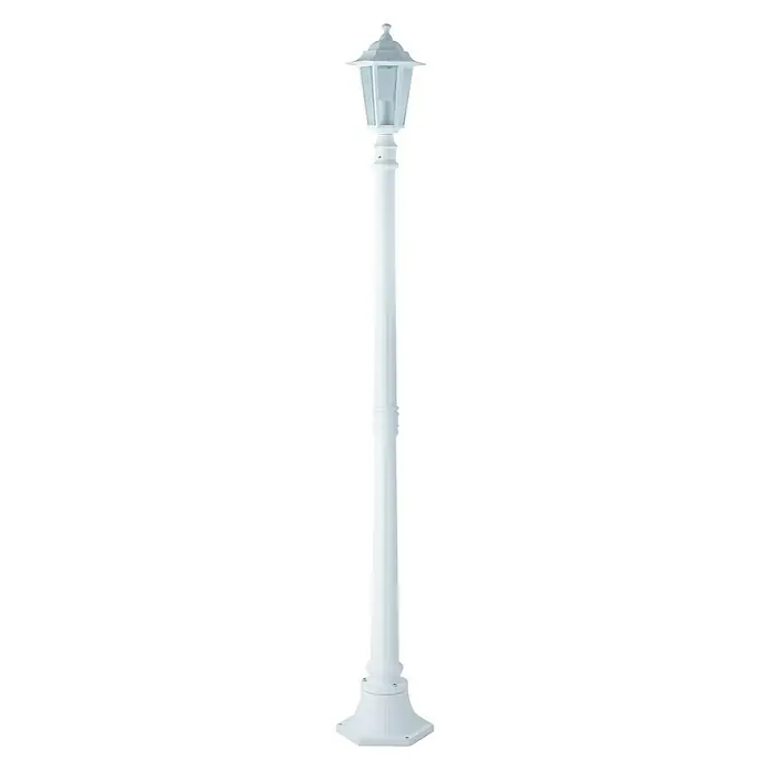 Farola Orlando - 60 W, Altura: 190 cm, Blanco