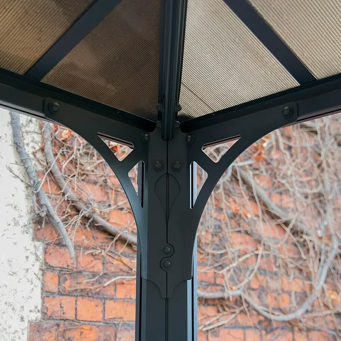 Palram – Canopia Pavillon Martinique 5000 - L x B: 492 x 359 cm, Bronze