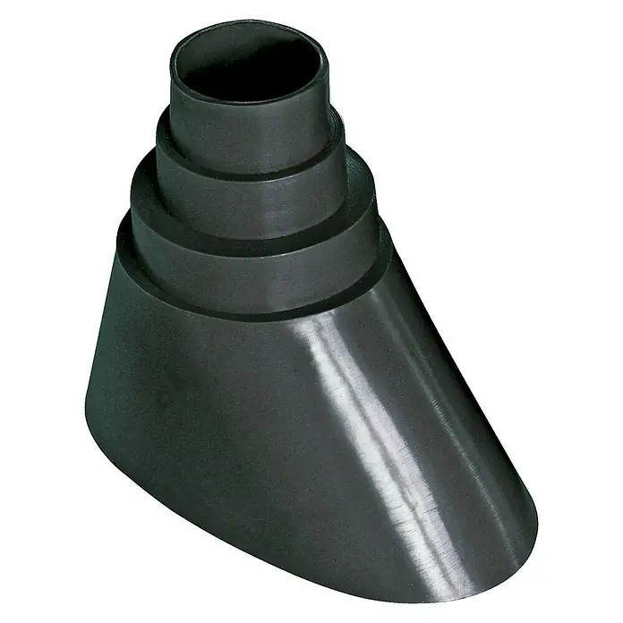 Schwaiger Manschette PDM60 543 - Schwarz, PVC, Geeignet für: Rohre Ø 42 - 60 mm - Vorderansicht