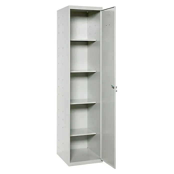 Simonrack Simonlocker Armario Professional Cabinet Desmontado - L x An x Al: 40 x 40 x 180 cm, Gris, Número de puertas: 1 ud.