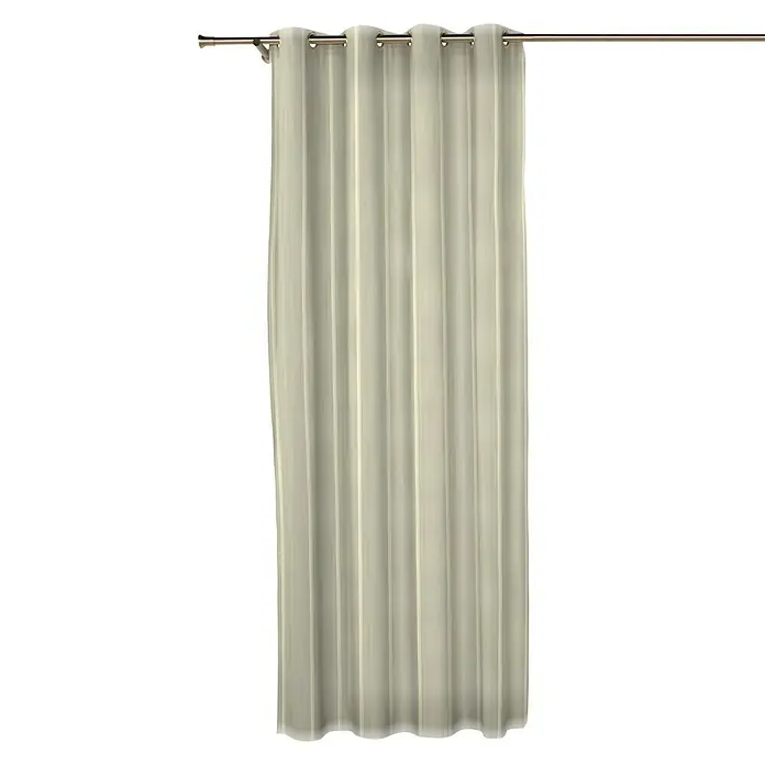 Visillo para ventana Esna - 140 x 270 cm, 48% poliéster, 7% algodón, 45% lino, Beige claro