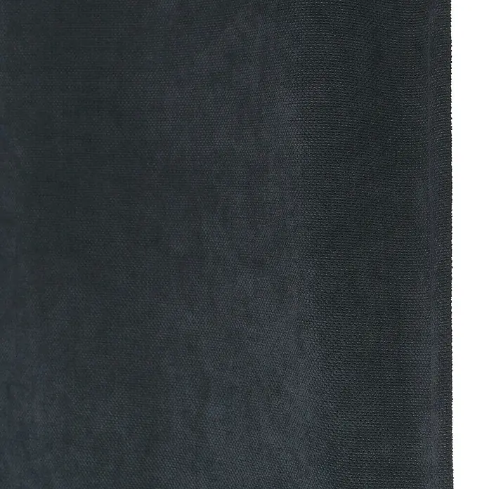 Cortina con ollaos Derby - 140 x 270 cm, 100% poliéster, Negro