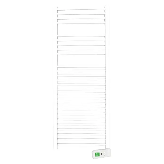 Rointe Radiador toallero eléctrico Sygma - An x Al: 50 x 130 cm, 500 W, Blanco, Display LC
