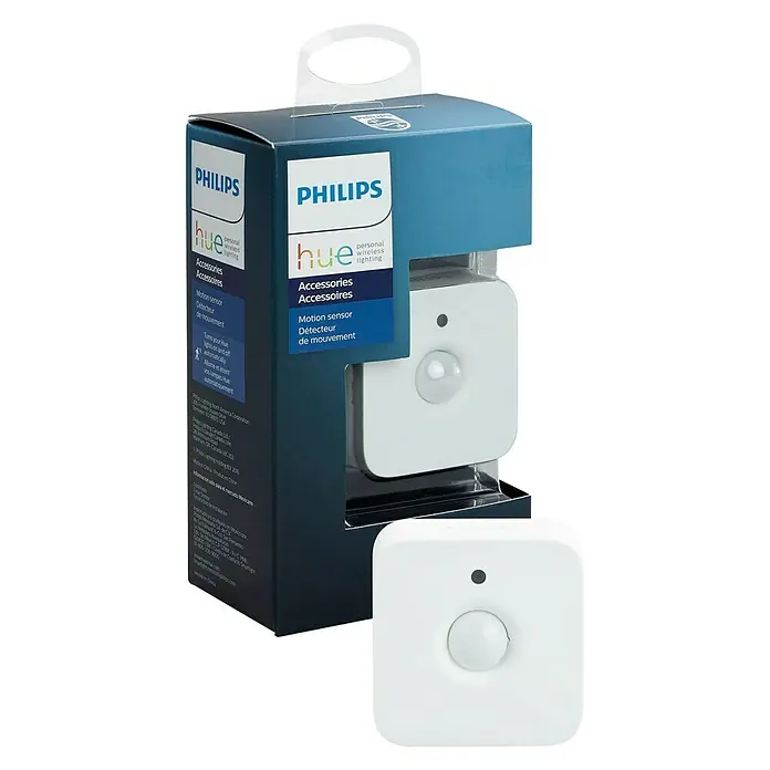 Philips Hue Bewegungsmelder - Weiß, Batteriebetrieben, 2 x 5,5 x 5,5 cm