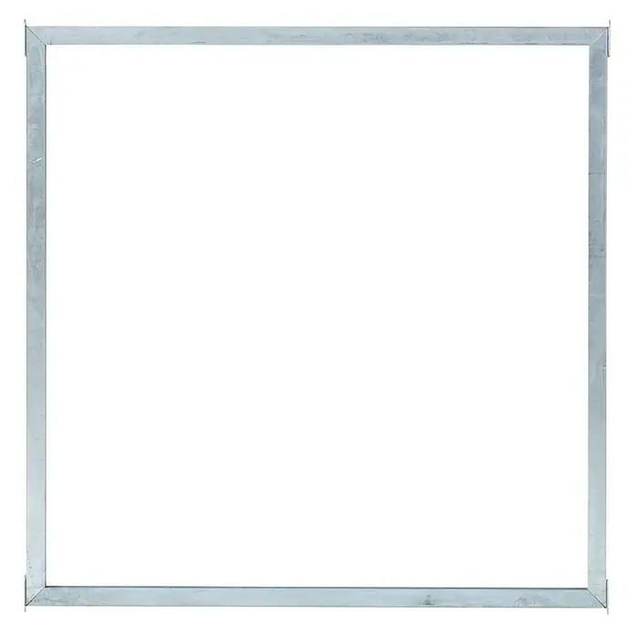 Plus Sichtschutzelement Cubic - 90 x 90 cm, Gerade, Gehärtetes Glas - Draufsicht