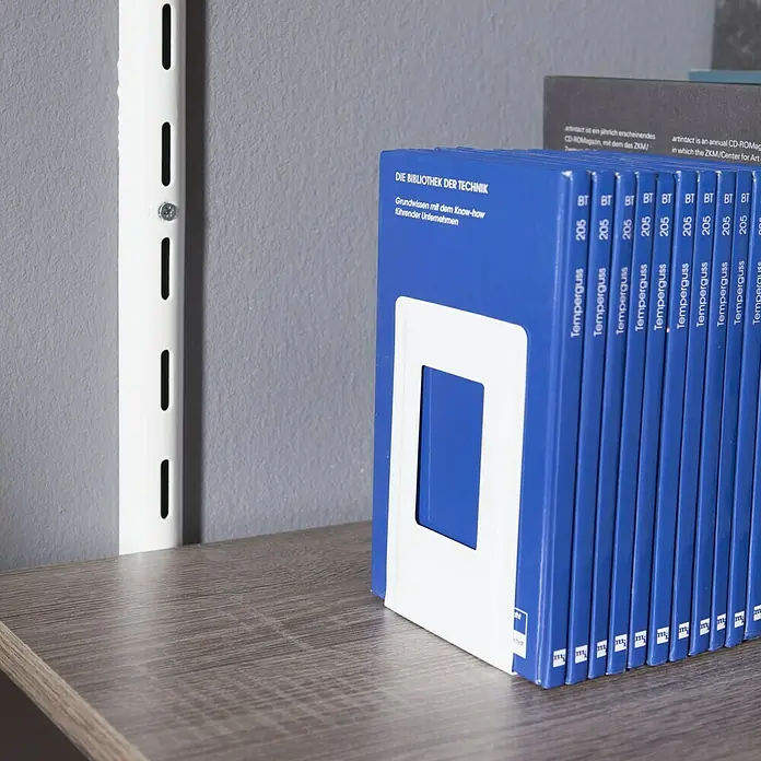 Element System Stalak za knjige - 12 x 13 cm, 4 kom, Bijele boje - Proizvod u upotrebi
