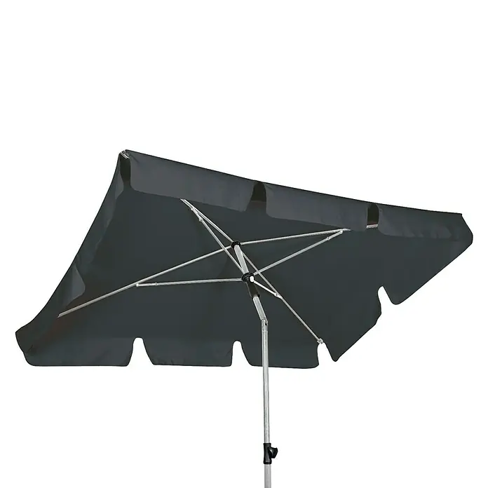 Doppler Sonnenschirm Active Paragon - Anthrazit, 180 x 120 cm - Ansicht von unten