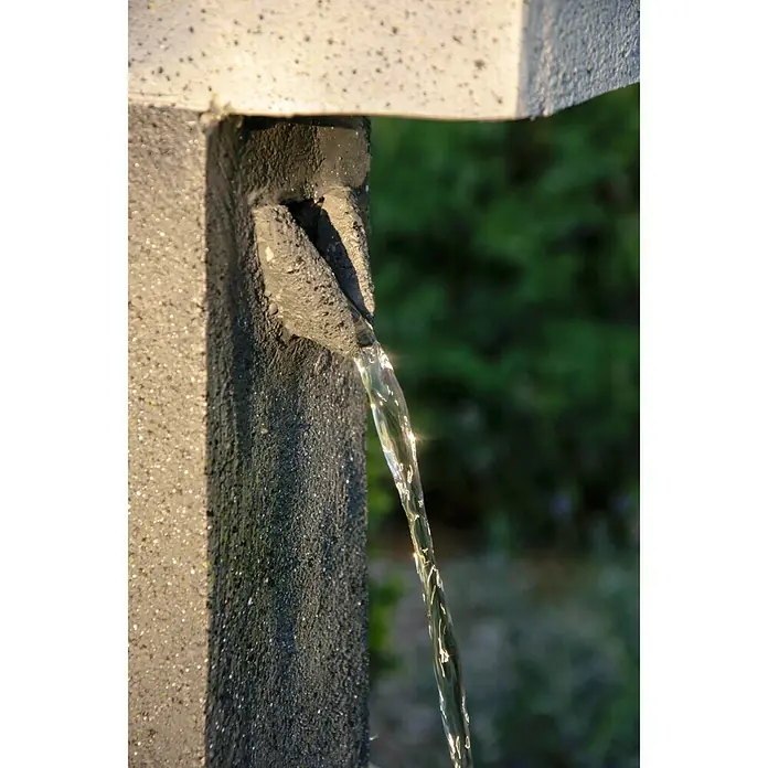 Dobar Kunststeinbrunnen - 40,5 x 21,5 x 90,5 cm - Detailaufnahme