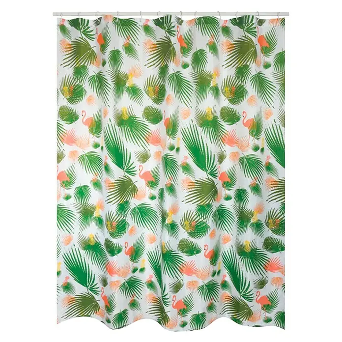 Venus Cortina de baño textil Amazonia - An x Al: 180 x 200 cm, Multicolor