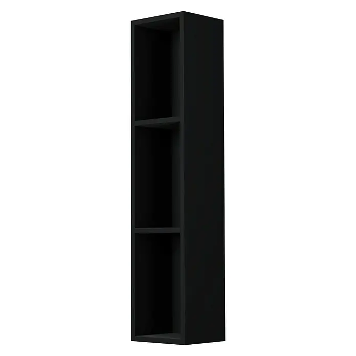Camargue Espacio Modularni regal - 20 x 17 x 90 cm, Antracit, Mat - Pogled sprijeda