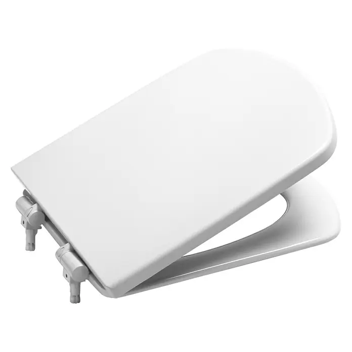 Roca Tapa de WC Dama Senso / Eos - Con caída amortiguada, Termoplástico, Blanco
