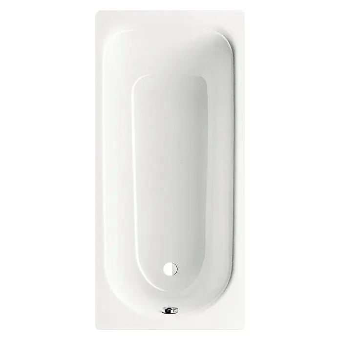 Kaldewei Badewanne Saniform Plus 375-1 - 180 x 80 cm, Stahl-Email, Alpinweiß - Ansicht von oben