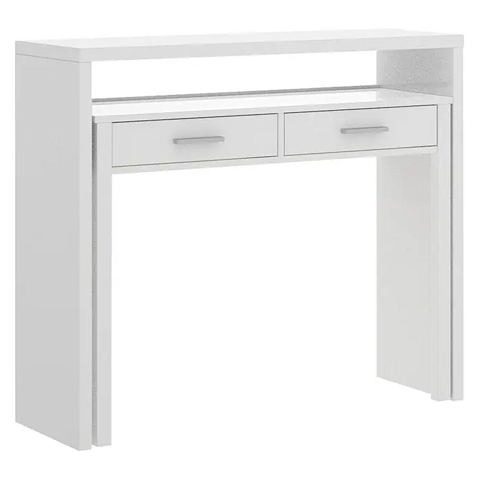 Mesa de escritorio extensible Seven - L x An x Al: 36 x 99 x 88 cm