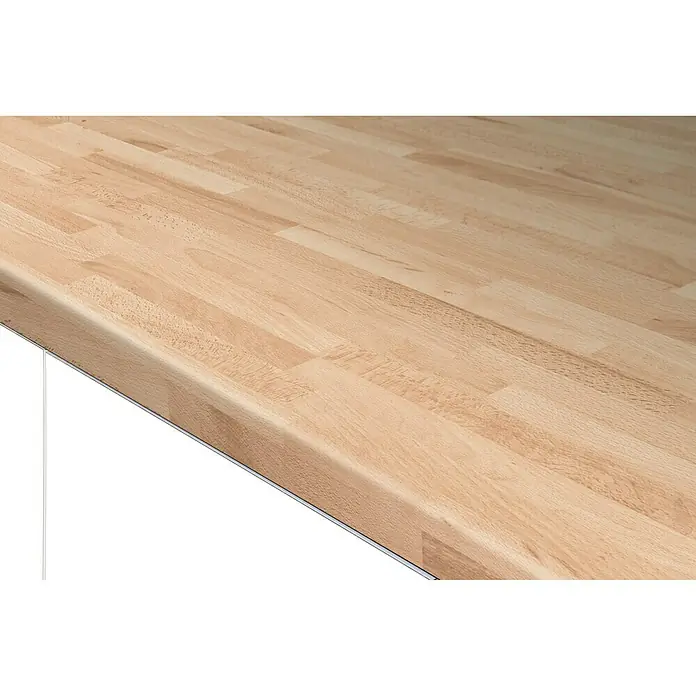 Resopal Basic Küchenarbeitsplatte nach Maß - Beech Board, Max. Zuschnittsmaß: 365 cm, Stärke: 3,8 cm, Breite: 90 cm