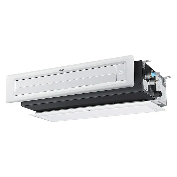 Haier Aire acondicionado por conductos AD50S2SS-H - Potencia frigorífica máx. por unidad en BTU/h: 17.000 BTU/h, Potencia calorífica máx. por equipo en BTU/h: 18.800 BTU/h, Específico para: Espacios hasta 42 m²