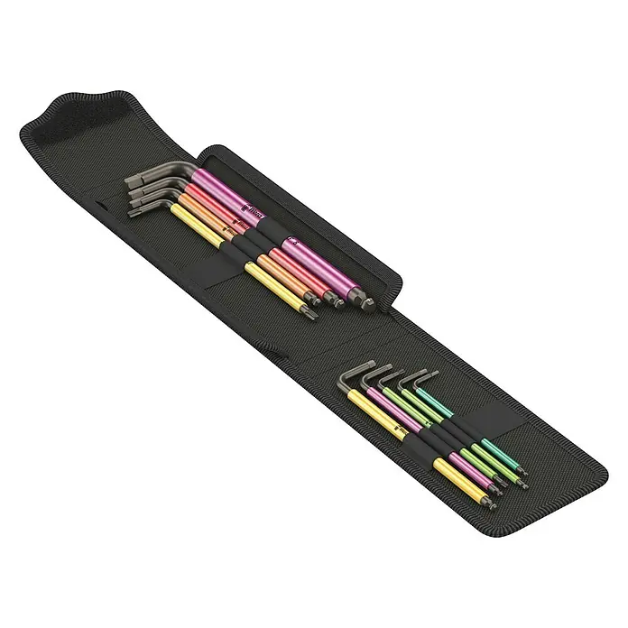 Wera Winkelschlüssel-Set Bicycle Set 4 - 9 -tlg. - Rechte Seitenansicht