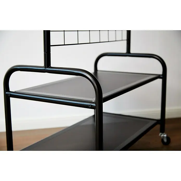 Store It Kleiderwagen - L x B x H: 45 x 167 x 77 cm, Rollen, Metall - Detailaufnahme