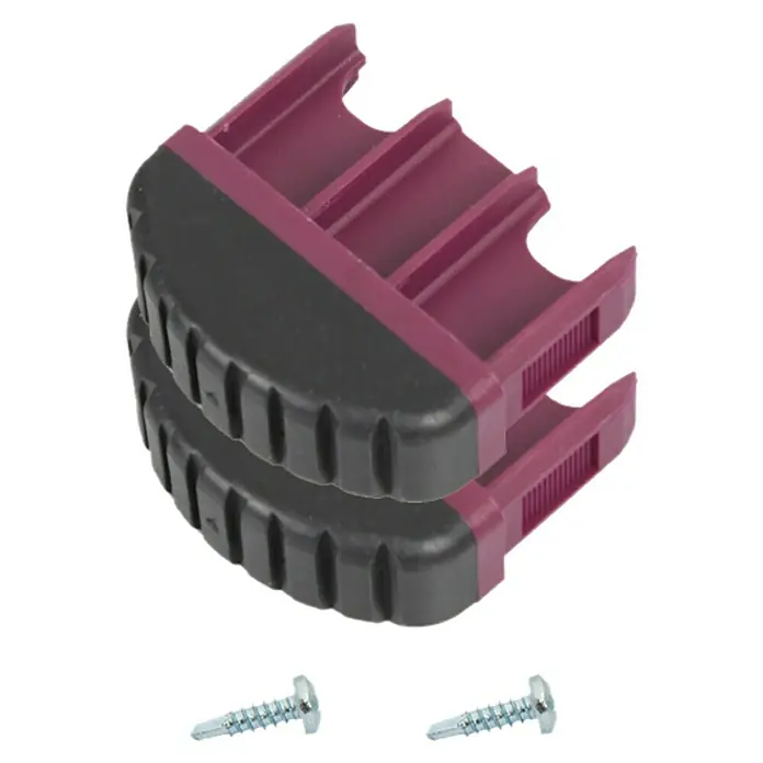 Krause Corda Voetdoppen - Passend bij: Boommaat 61,5 x 20 mm, Krause Corda multifunctionele sportenladders - Zijaanzicht links