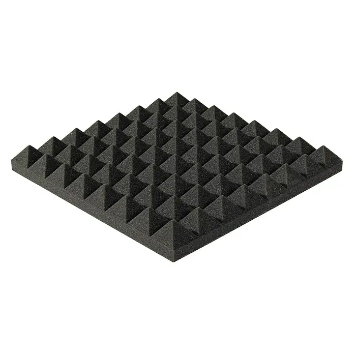Noppenschaum Akupur - 40 x 40 x 5 cm, Pyramide - Ansicht von oben