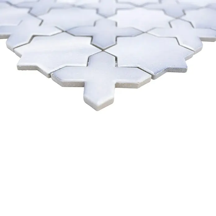 Mosaikfliese Starmix CG SXS 05 - 29,6 x 29,6 cm, Grau, Matt - Detailaufnahme